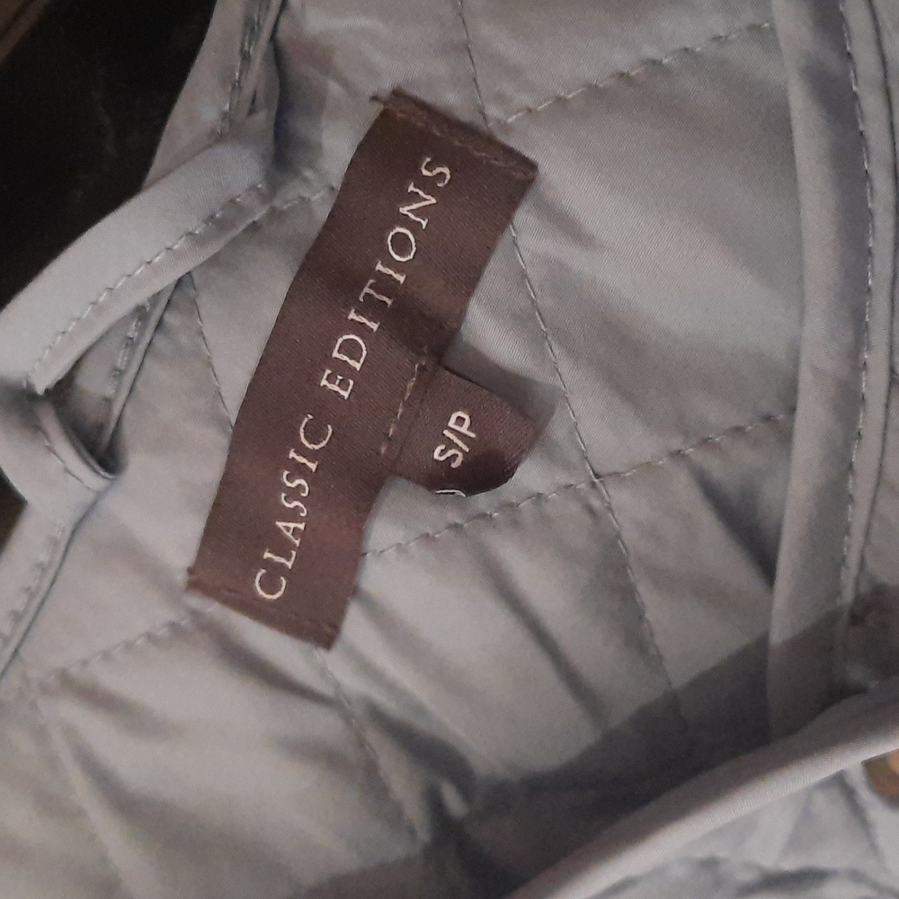 Women's Spring Fall foldable Packable Tiffany Blue Spring Jacket Size Small - Picture 4 of 6